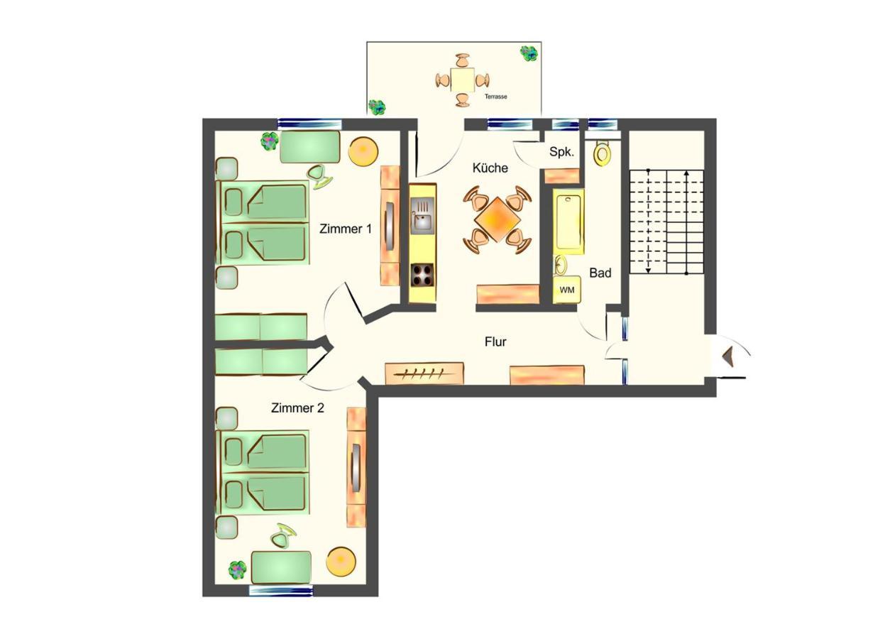 Haus Sonnenschein Ferienwohnung Ole Heringsdorf  Luaran gambar